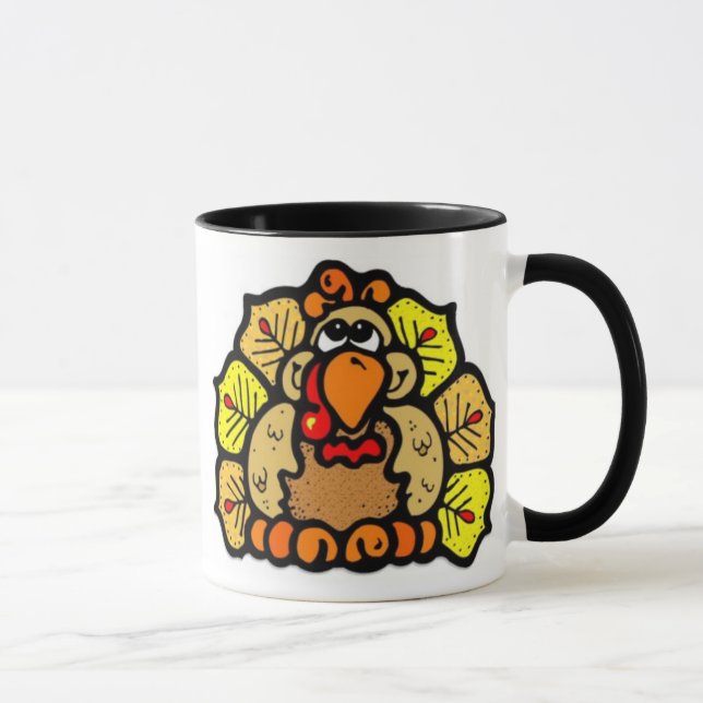 Thanksgiving Turkey Mug (Right)