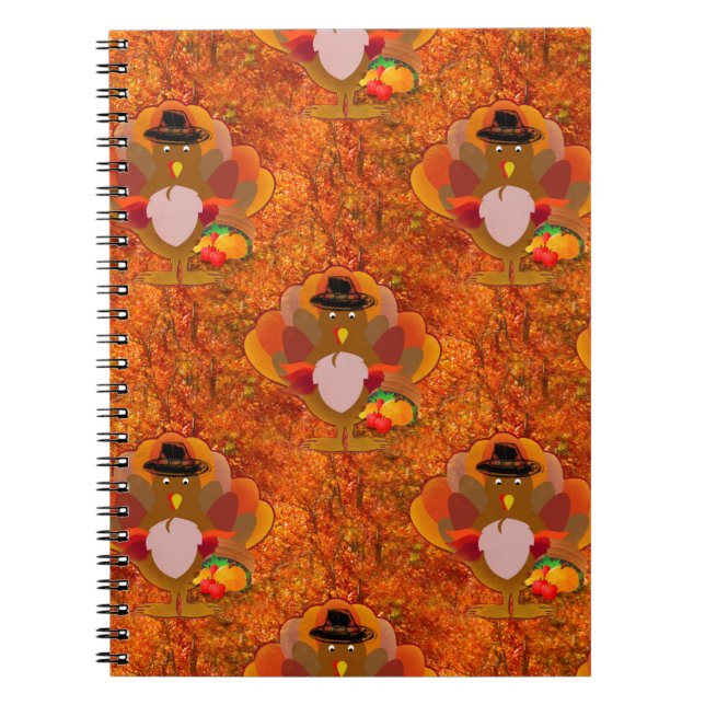 thanksgiving turkey notebook (Front)