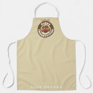 Thanksgiving Turkey   Personalized Holiday Apr Apron