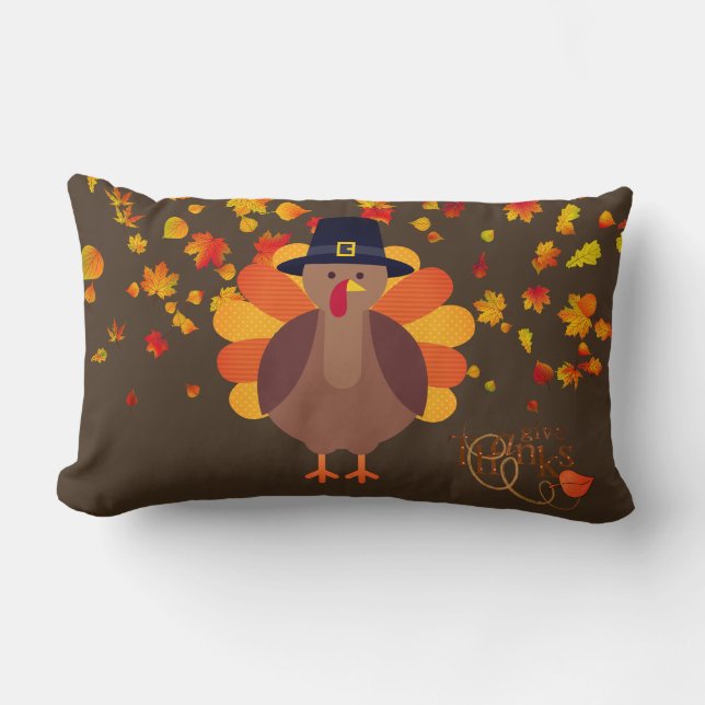 Thanksgiving Turkey Pillow (Front)