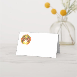 Thanksgiving Turkey Place Card