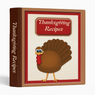 Thanksgiving Turkey Recipes Binder