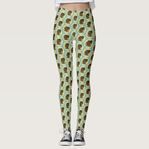 Thanksgiving Turkey Vintage Leggings