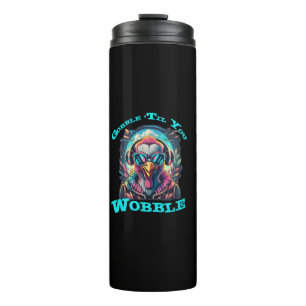 Thanksgiving Turkey Wobble Thermal Tumbler