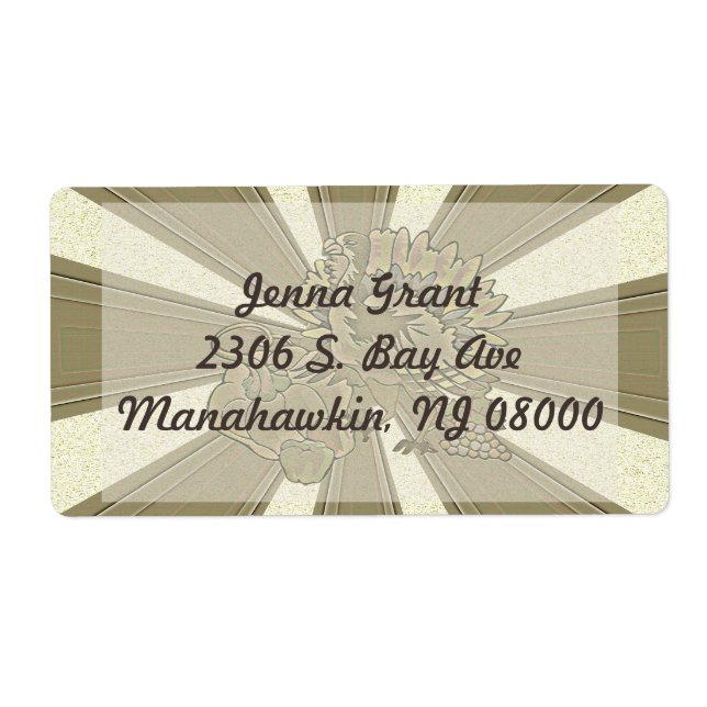 Thanksgiving Turquie sculpté - (Devant)