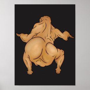 Thanksgiving Twerkey Poster