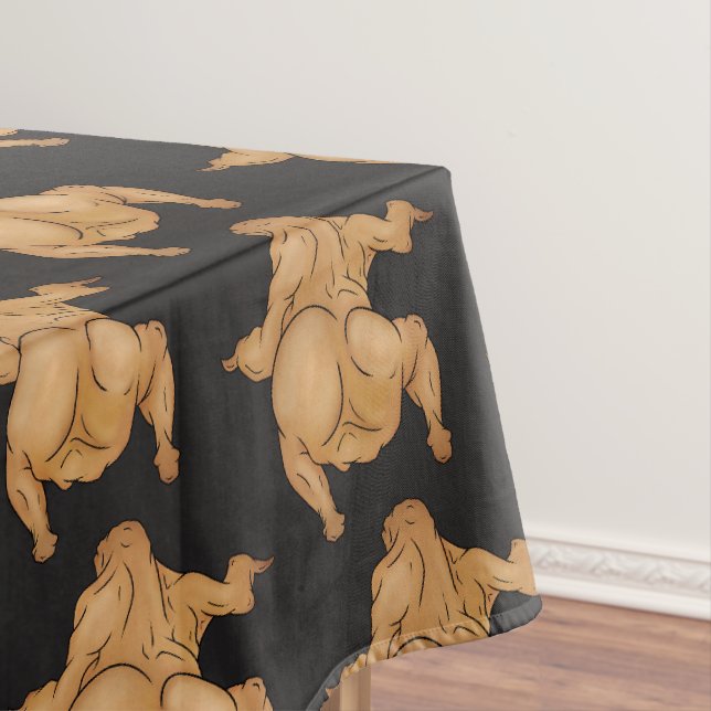 Thanksgiving Twerkey Tablecloth (In Situ)