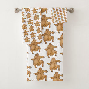 Thanksgiving Twerkey Towel Set