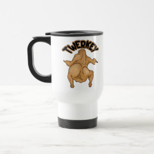 Thanksgiving Twerkey Travel/Commuter Mug