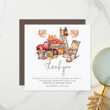 Thanksgiving watercolor illustration