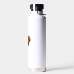 Thanksgiving Weightlifting Mom Dad Funny Workout T Water Bottle