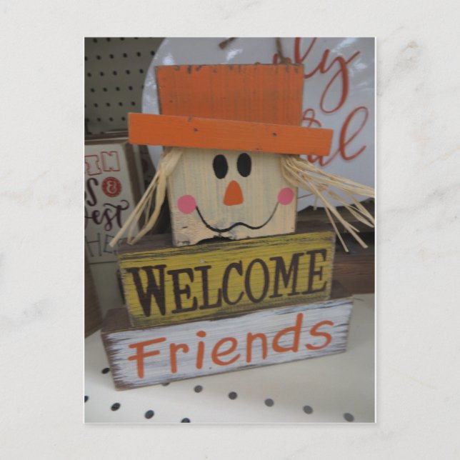 Thanksgiving Welcome Postcard (Front)