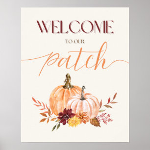 Thanksgiving "Welcome to our Patch" Wall Art
