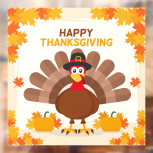 Thanksgiving  Window Cling