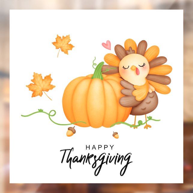 Thanksgiving  Window Cling (Sheet 2)