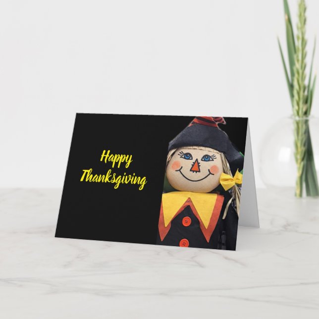THANKSGIVING WISHES CARD (Front)
