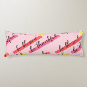 Thanksgiving Words Body Pillow