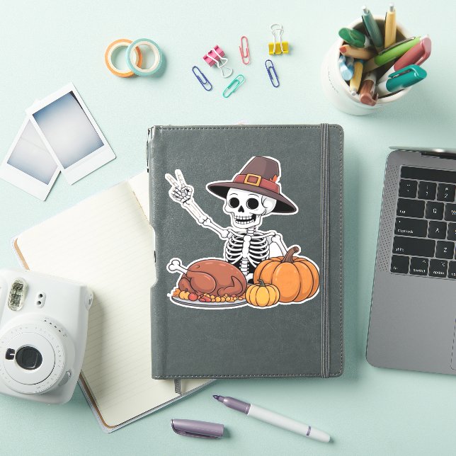 Thanksgiving X-ray Skeleton Funny Rock Hand Fall L (iPad Cover)