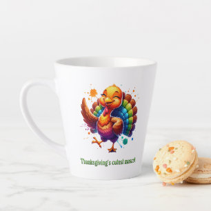 Thanksgiving's Cutest Mascot Latte Mug