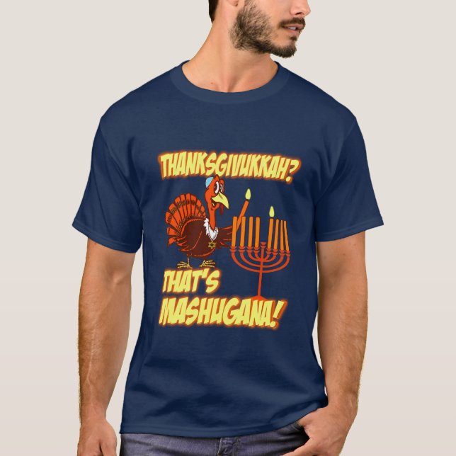 Thanksgivukkah Mashugana T-shirt (Front)