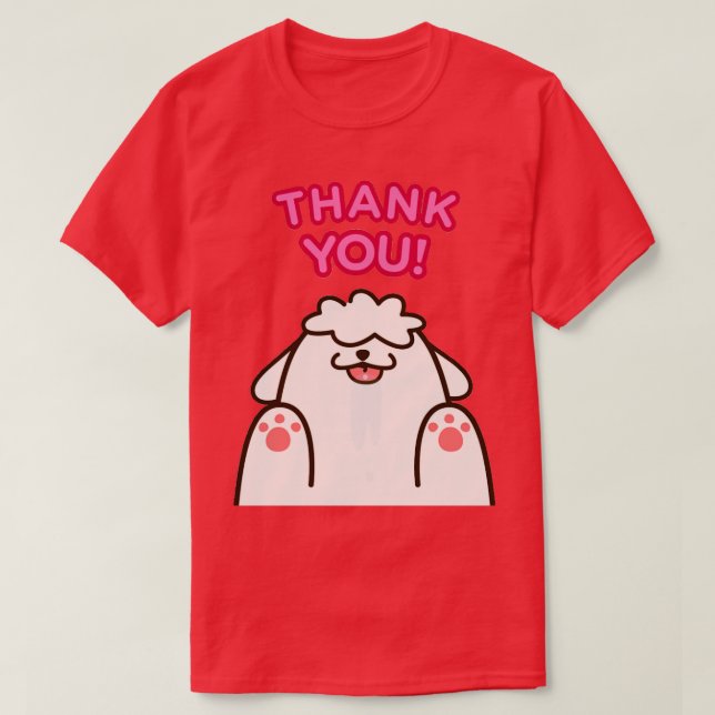 Thankyou Dog T-Shirt (Design Front)