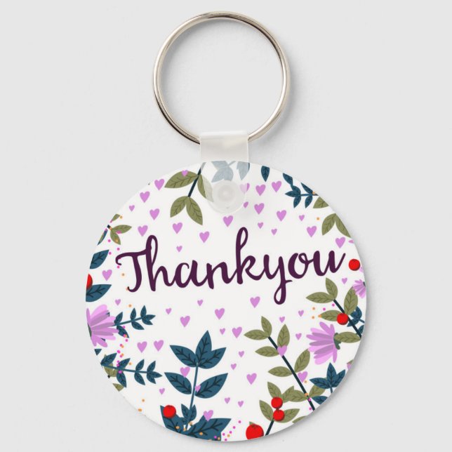 Thankyou Keychain (Front)