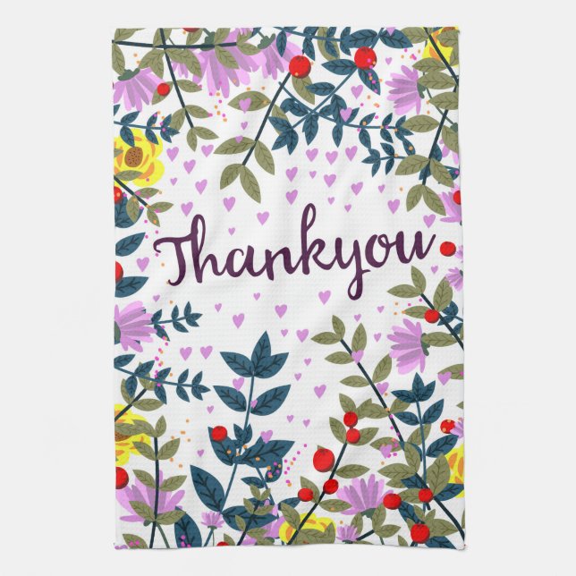 Thankyou Kitchen Towel (Vertical)