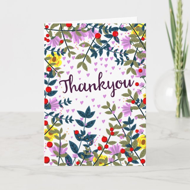 Thankyou Note Card (Front)