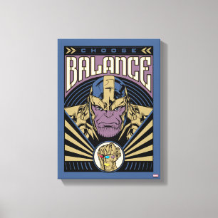 Thanos - Choose Balance Canvas Print