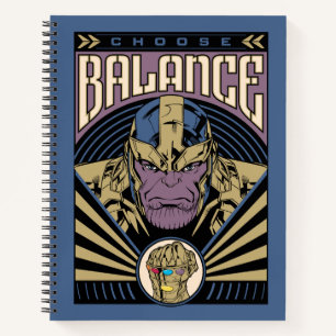 Thanos - Choose Balance Notebook