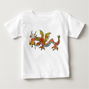 Thar Be Dragons Baby T-Shirt