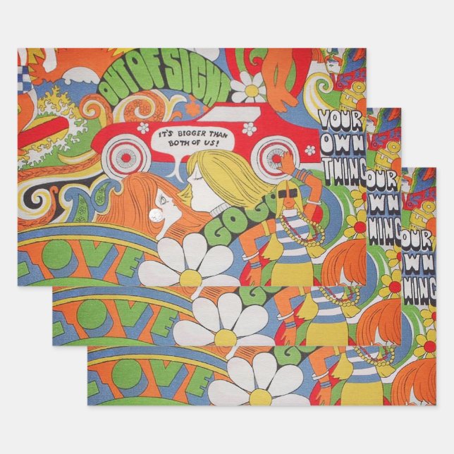 That 70s Wrapping Paper (Set)