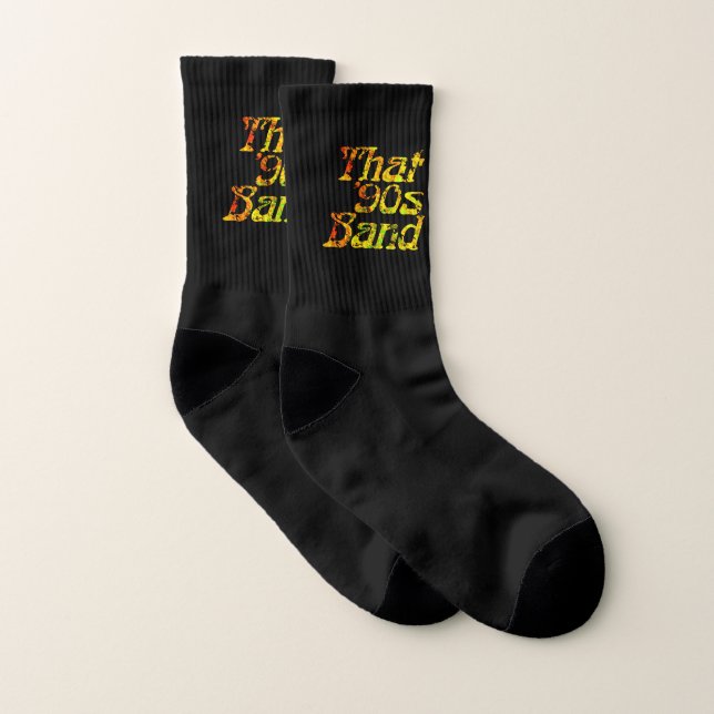 That '90s Band - Grunge Logo Black (Paire)