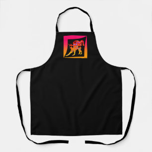 THAT CAT WEARING EYEGLASSES Novelty Apron