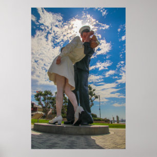 That Famous Kiss Poster