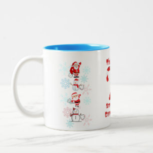 That Fart Smells like Candy Canes Two-Tone Coffee Mug
