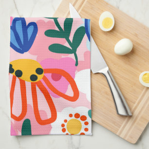 That Floral Summer Kinda Feeling Kitchen Towel