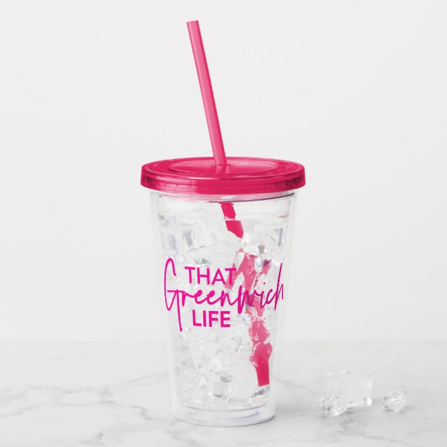 That Greenwich Life Acrylic Tumbler (Front Ice)