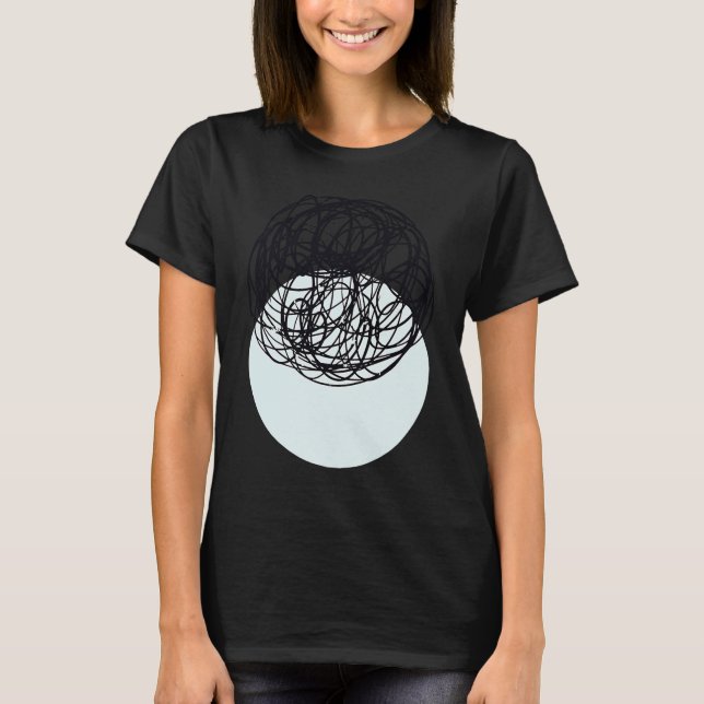 That is How I Think Abstract Outfit Illustration G T-Shirt (Front)