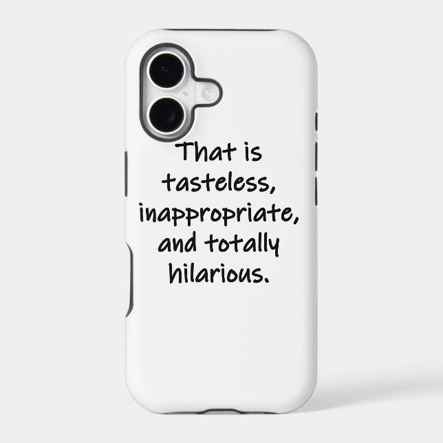 That is Tasteless (Back)