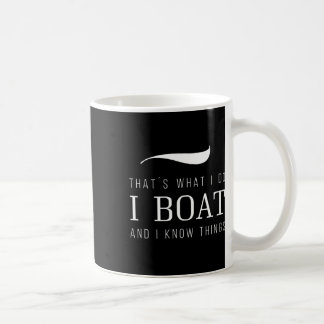 That Is What I Do I Boat... Coffee Mug
