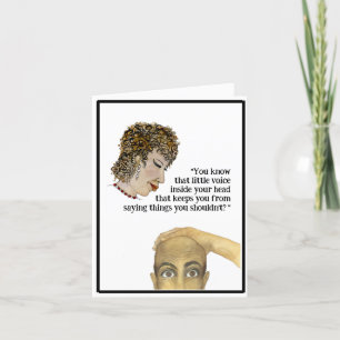 That 'Lil Voice Inside Your Head Card