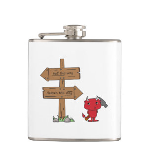 That little devil hip flask