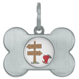 That little devil pet ID tag