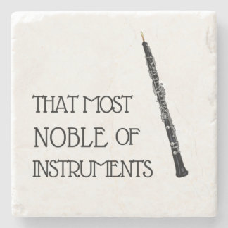 That Most Noble of Instruments - Oboe Coaster