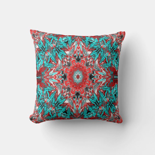 That Native Feeling... Throw Pillow (Front)