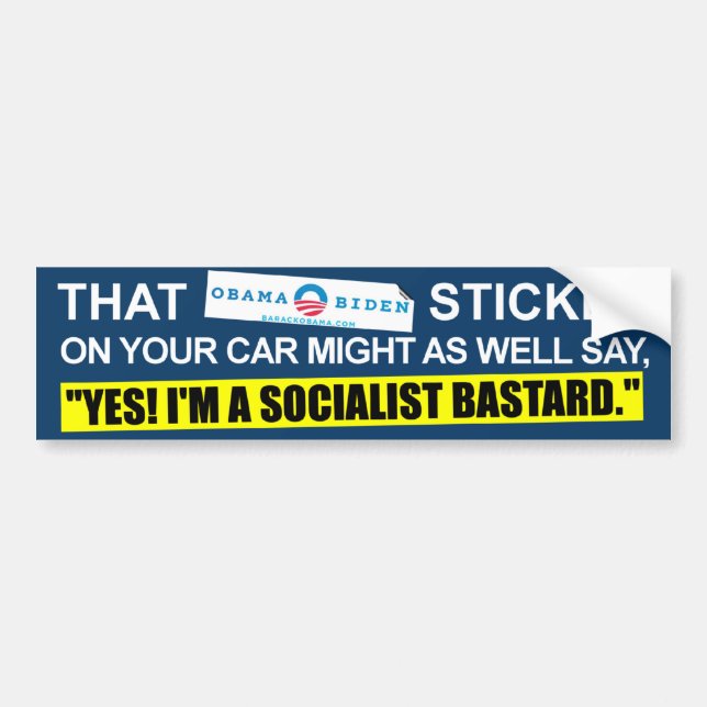 That Obama - Biden Sticker - Anti Obama (Front)