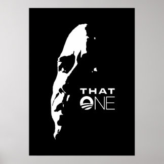 That One - Barack Obama POSTER