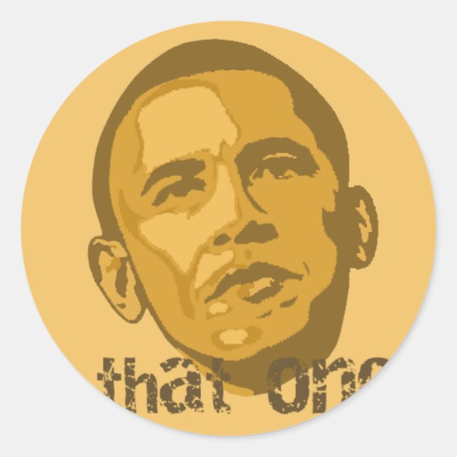 that one classic round sticker (Front)