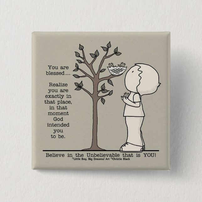 That Place 2 Inch Square Button (Front)